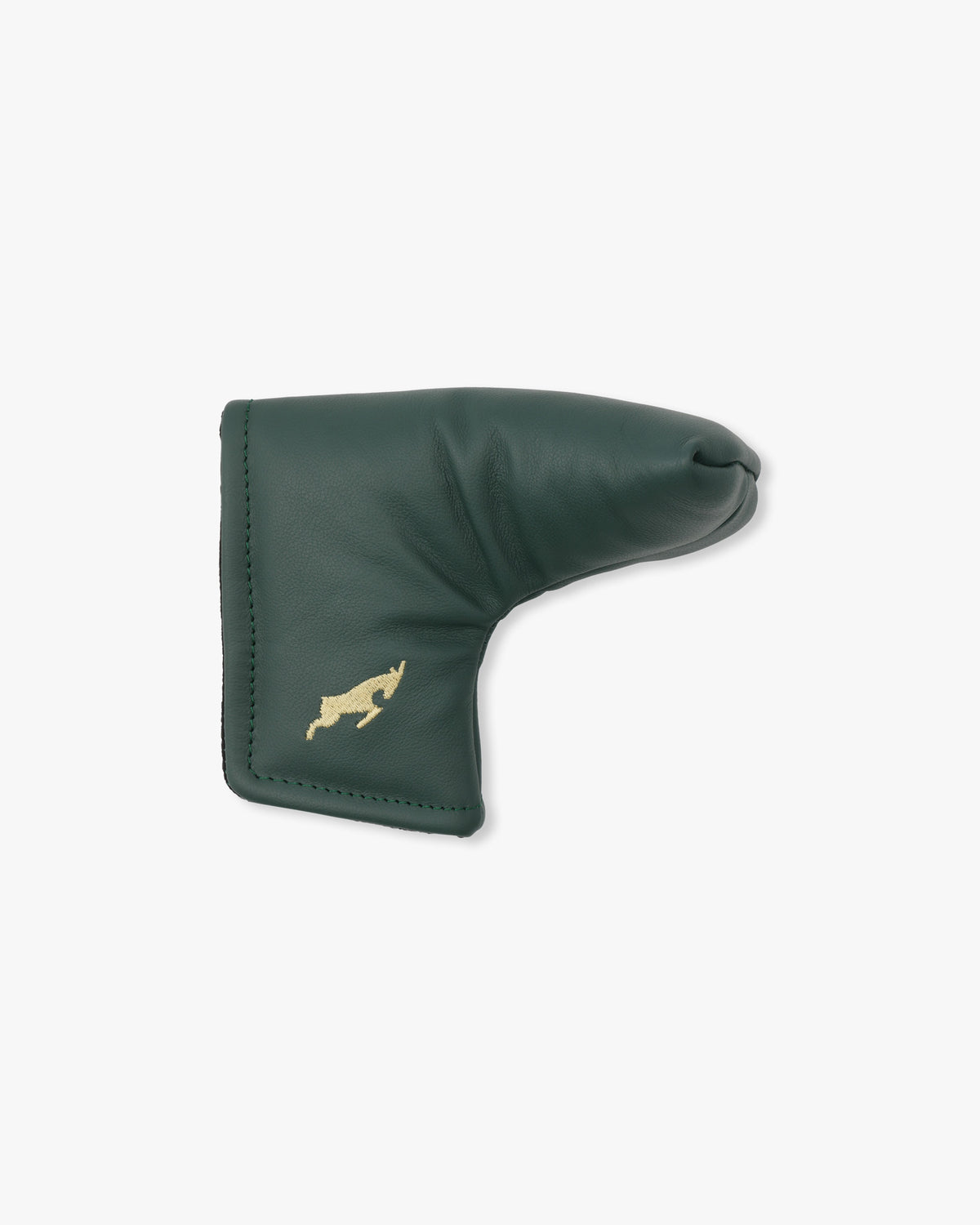 Green Leather Blade Putter Cover