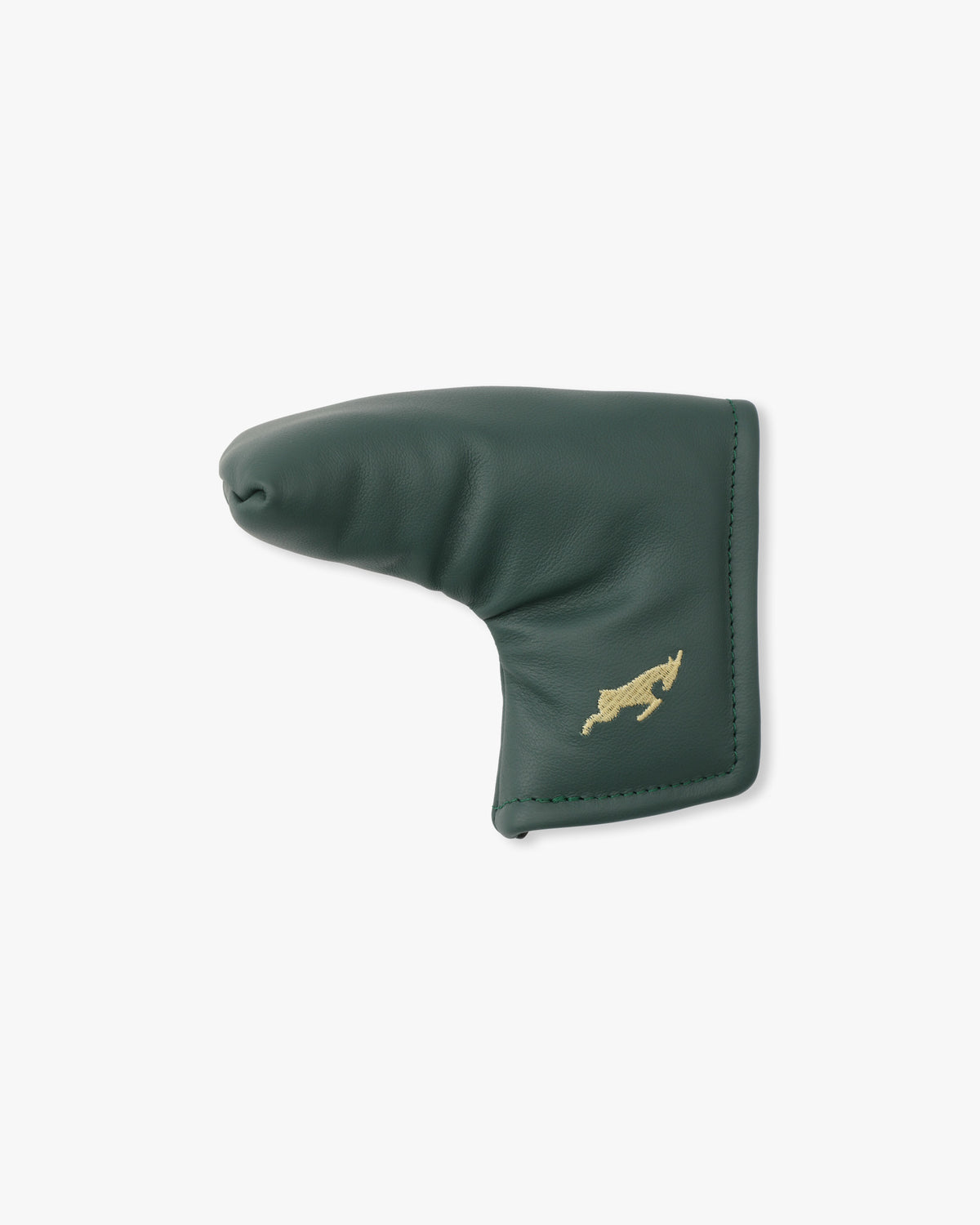 Green Leather Blade Putter Cover