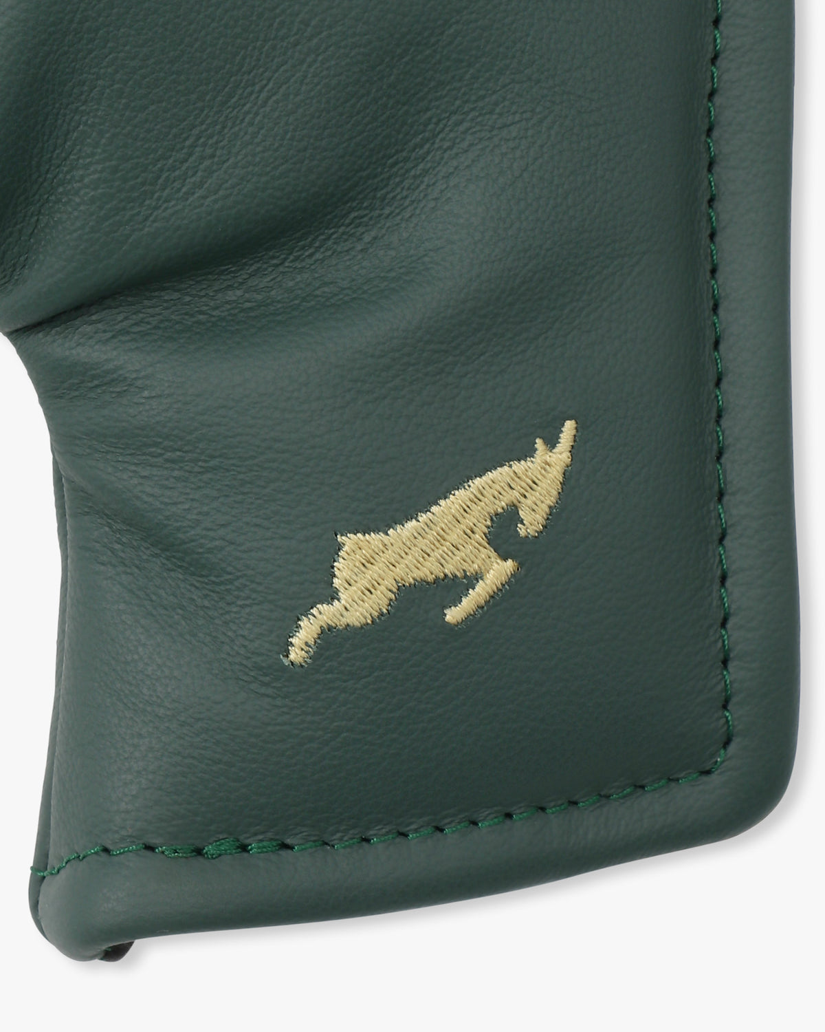 Green Leather Blade Putter Cover