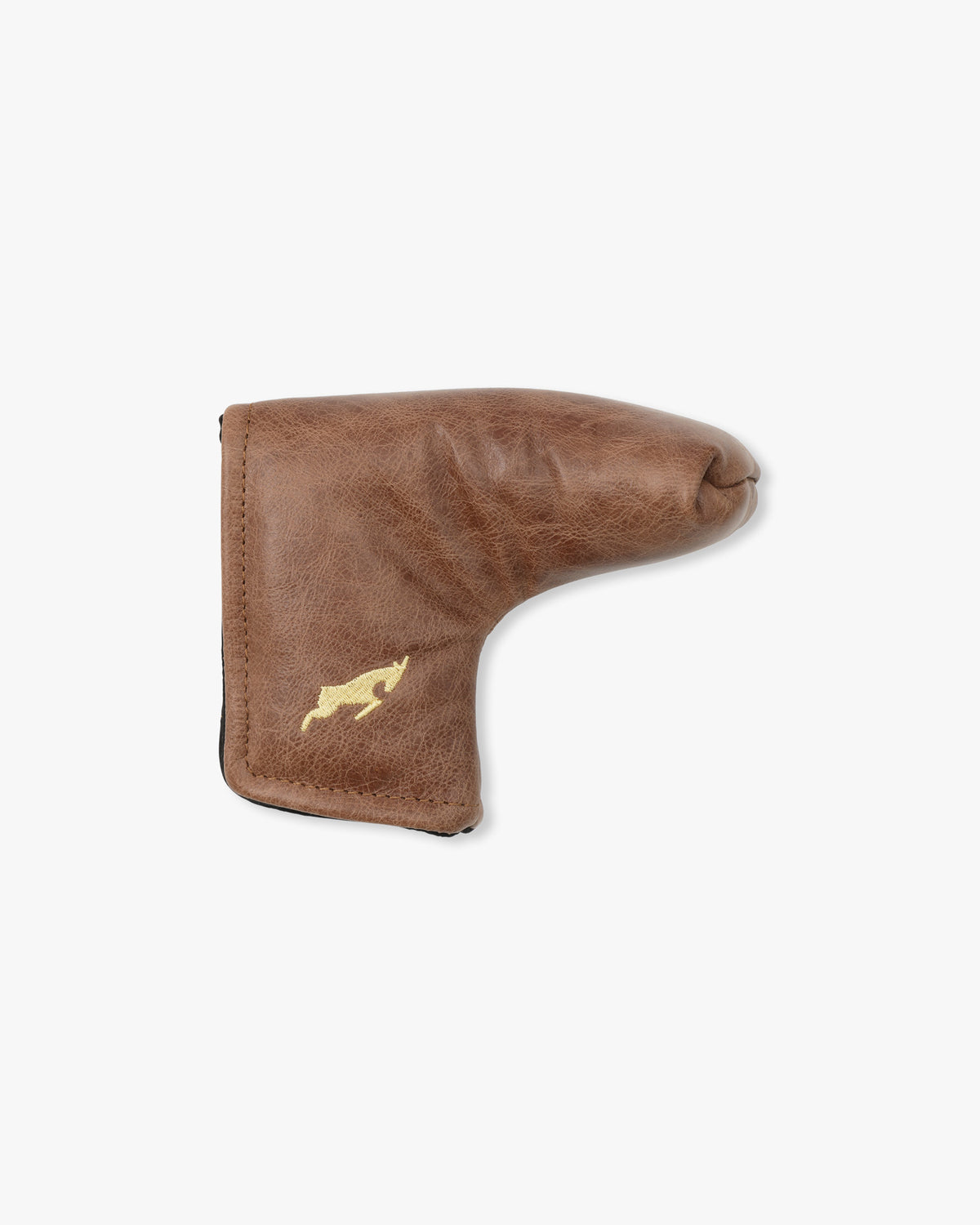 Brown Leather Blade Putter Cover