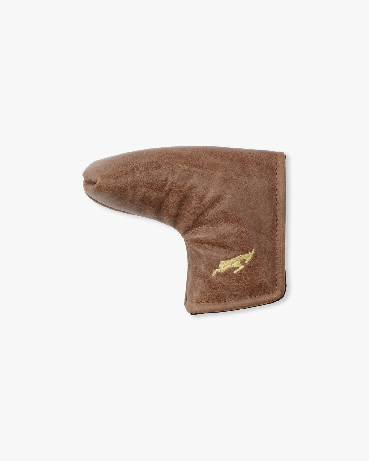 Brown Leather Blade Putter Cover