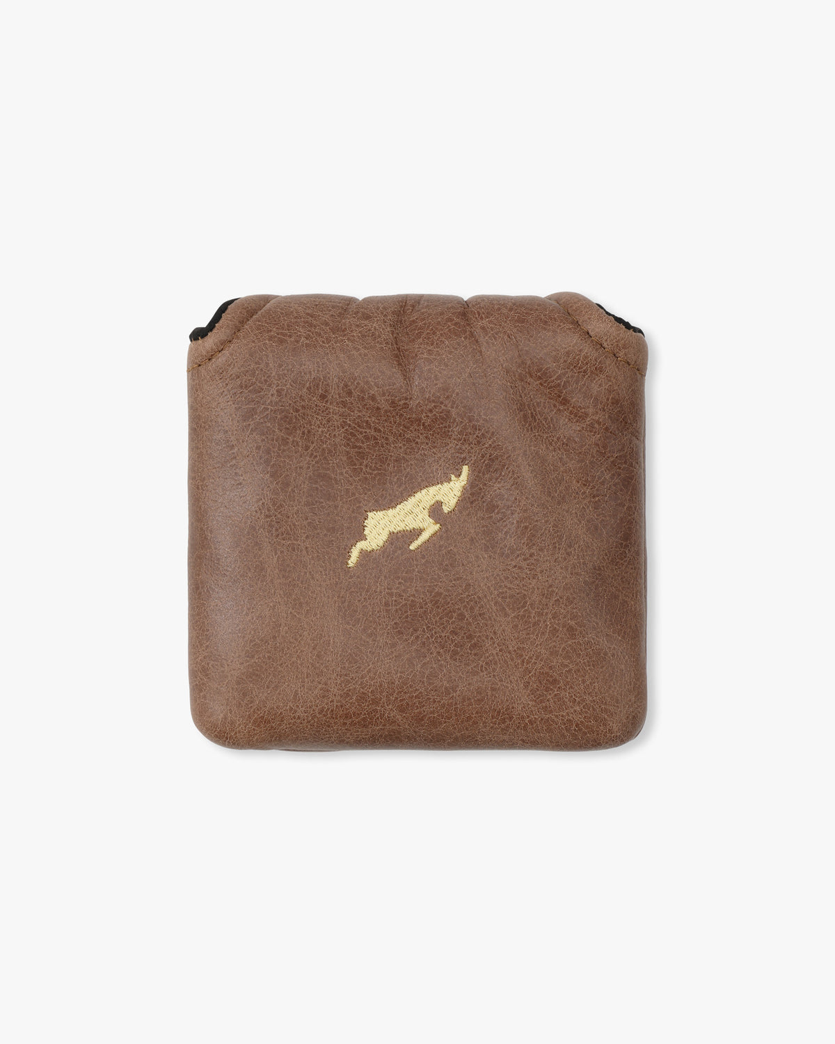 Brown Leather Mallet Putter Cover