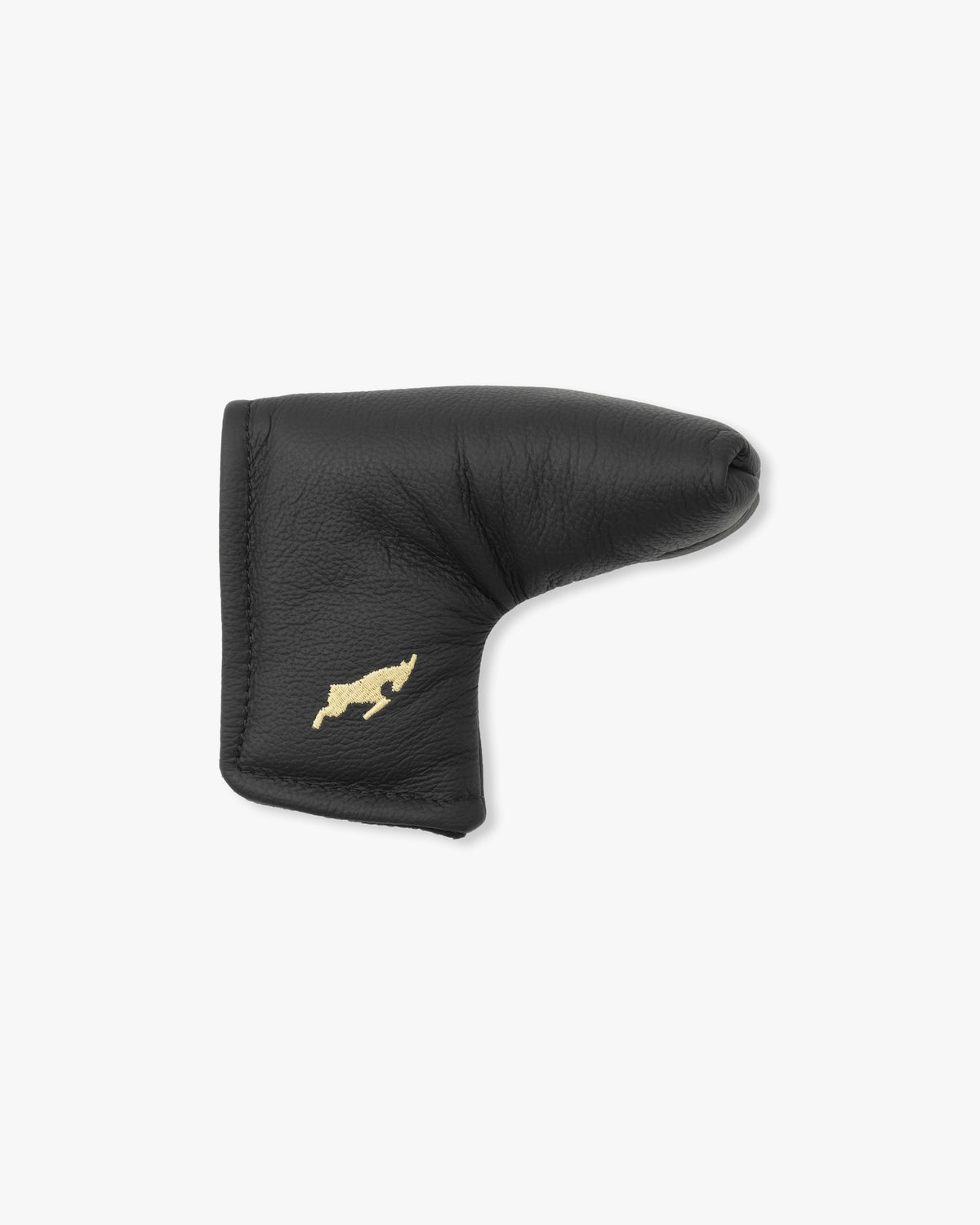 Black Leather Blade Putter Cover