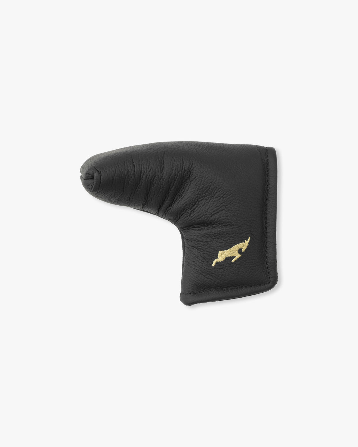 Black Leather Blade Putter Cover