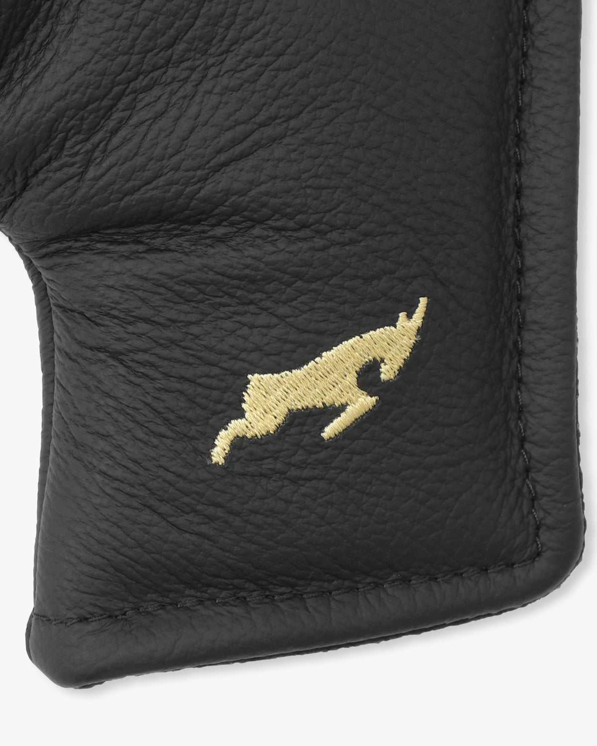 Black Leather Blade Putter Cover