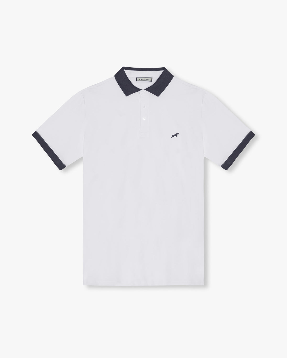 Golf Tech Polo Navy Collar