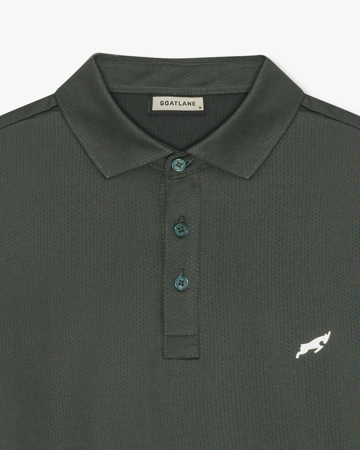Green Golf Tech Mesh Polo